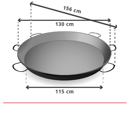 Poêle Paella 100 Cm Combien De Personnes