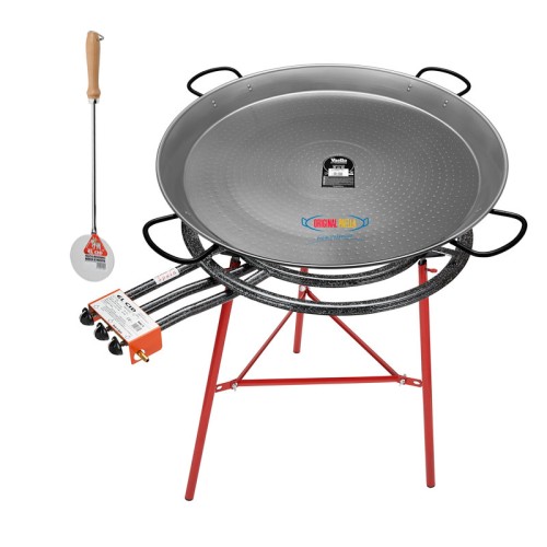 Haus & Garten KIT POELE A PAELLA 70 BRULEUR 60 ET TREPIED SIMPLE A17 ...