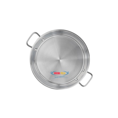 Poêle à paella thermodiffusion inox - 36 cm