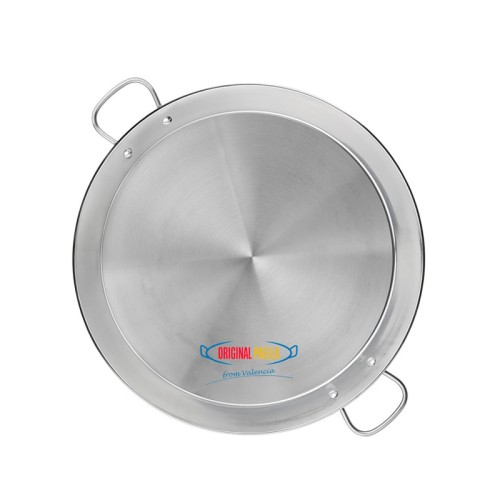 Poêle à paella thermodiffusion inox - 50 cm