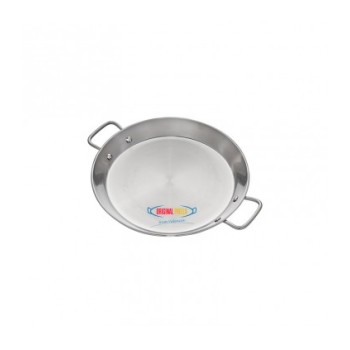 Poele a Paella inox induction 28 cm pour 3 personnes Poele a Paella