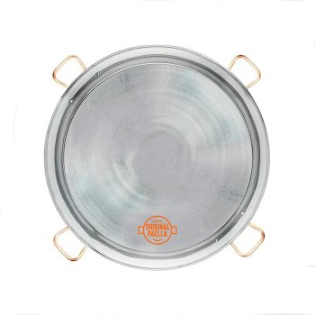 Poele a Paella Inox 80 cm pour 30-40 personnes parts  Poele a Paella