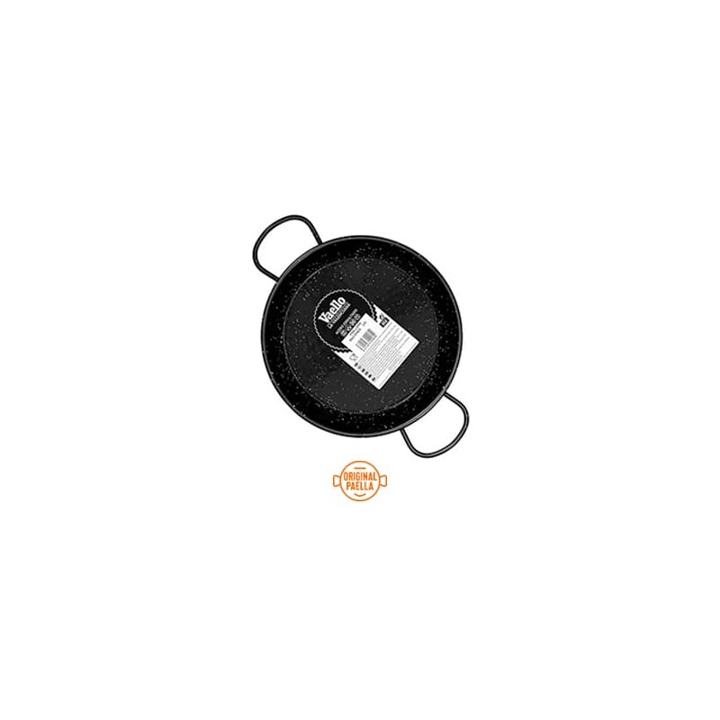 Poele a Paella Emaillé 24 cm pour 1 personne part Poele a Paella