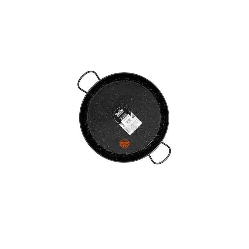 Poele a Paella Emaillé 40 cm pour 6-9 personnes parts Poele a Paella