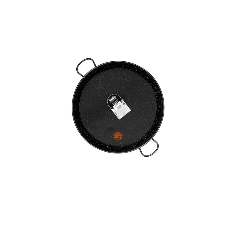Poele a Paella Emaillé 46 cm pour 8-12 personnes parts Poele a Paella
