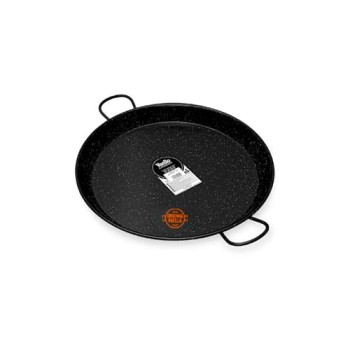 Poele a Paella Emaillé 46 cm pour 8-12 personnes parts Poele a Paella