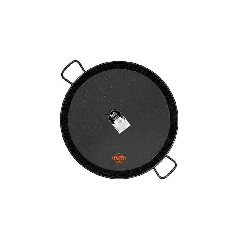 Poele a Paella Emaillé 70 cm 20-30 personnes parts Poele a Paella