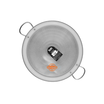 Poele a Paella Inox 55 cm pour 11-16 personnes parts Poele a Paella