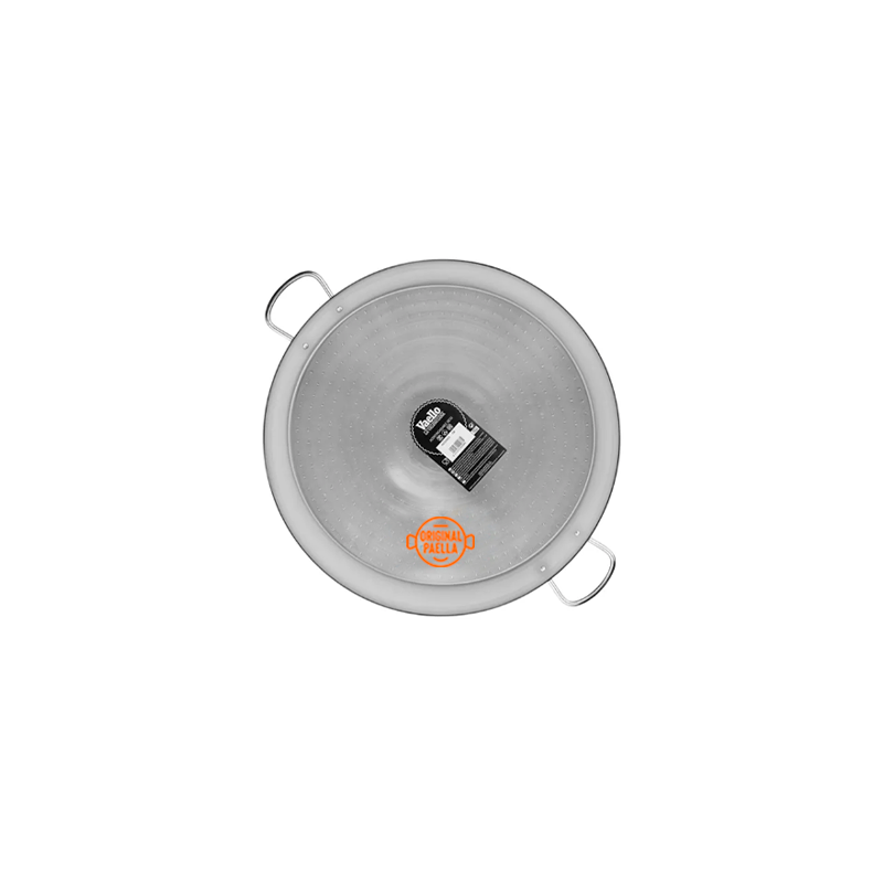 Poele a Paella Inox 65 cm pour 17-25 personnes parts Poele a Paella