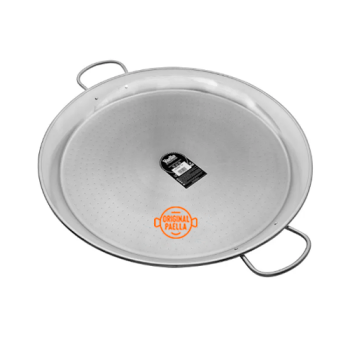 Poele a Paella Inox 70 cm pour 20-30 personnes parts  Poele a Paella