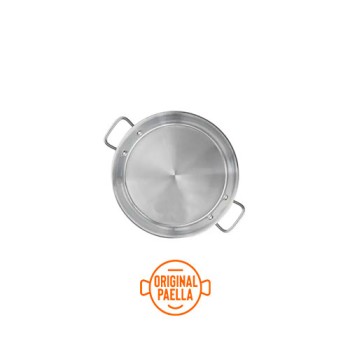 Poele a Paella inox induction 32 cm pour 3-5 personnes Poele a Paella