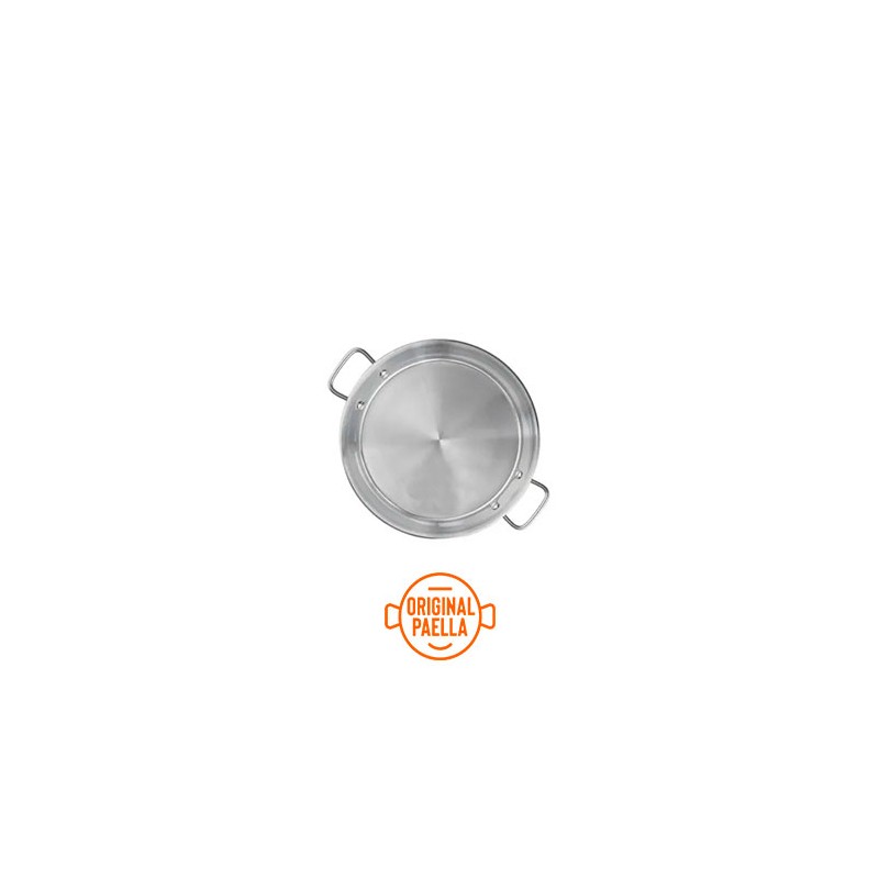 Poele a Paella inox induction 28 cm pour 3 personnes Poele a Paella