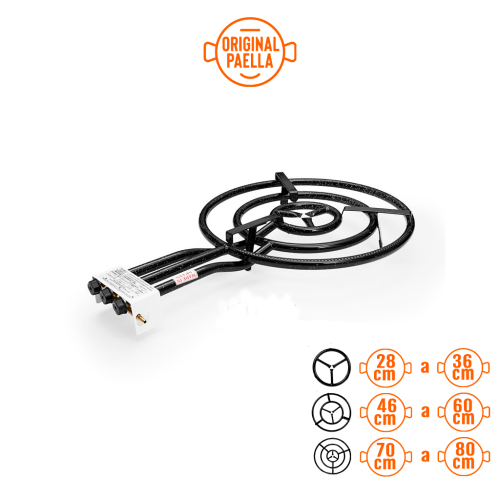 Rechaud Bruleur Paella a gaz 60 cm Équipement