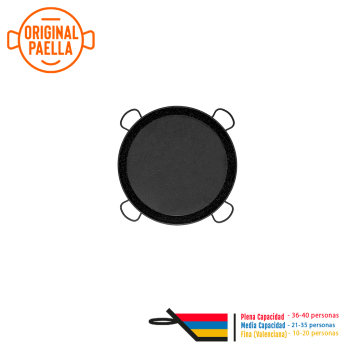 Poele a Paella Emaillé 80 cm 30-40 personnes parts Home