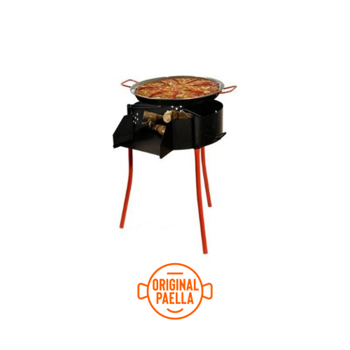 Multifonction Barbecue + Paravents + Paëlla au feu de bois