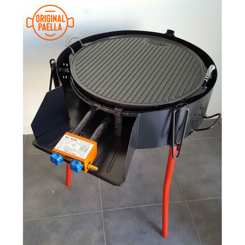 Multifonction Barbecue + Paravents + Paëlla au feu de bois