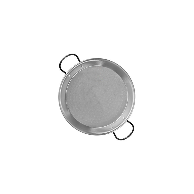 Poele a Paella en Acier Poli 30 cm