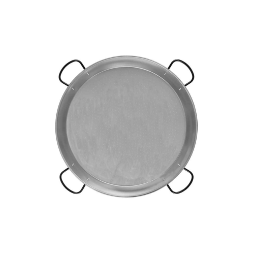Poele a Paella en Acier Poli 80 cm 40 parts Home