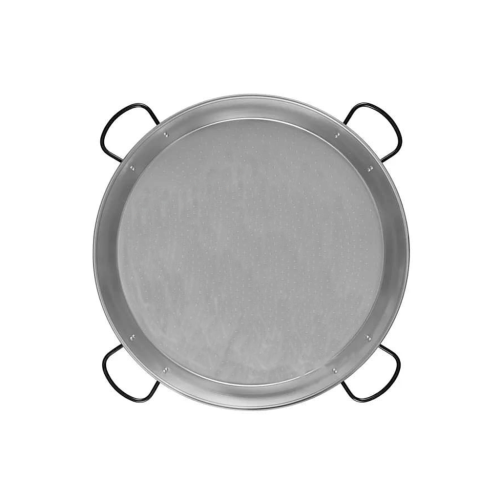 Poele a Paella en Acier Poli 115 cm 120 parts Home