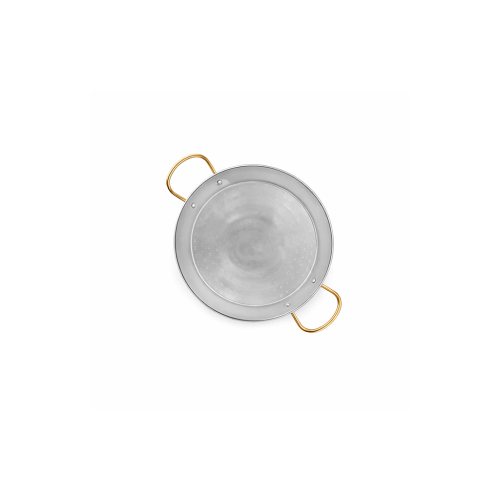 Poele a Paella Inox 26 cm 1-2 personnes parts