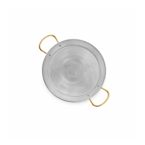 Poele a Paella Inox 46 cm pour 8-12 personnes parts Poele a Paella