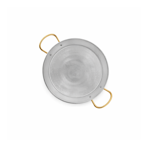 Poele a Paella Inox 50 cm pour 10-14 personnes parts