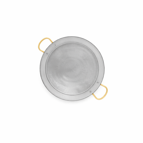 Poele a Paella Inox 60 cm pour 15-20 personnes parts Poele a Paella