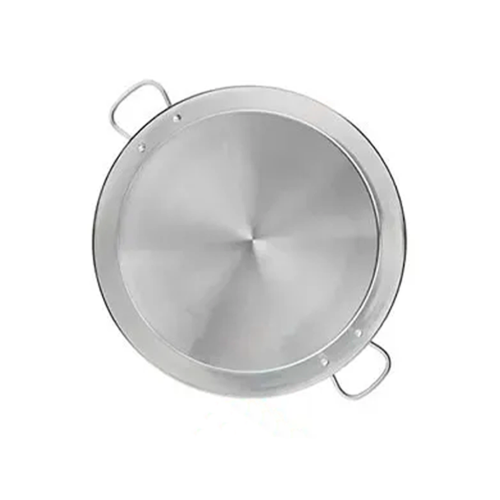 Poele a Paella Inox Induction 46 cm pour 8-12 personnes Poele a Paella