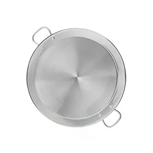 Poele a Paella Inox Induction 50 cm pour 9-14 personnes Poele a Paella