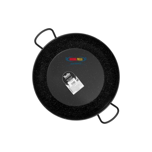 Poele a Paella Profonde Emaille 45 cm pour 14 Cocottes Pot Riz