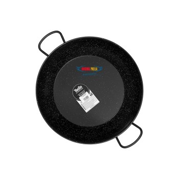 Poele a Paella Profonde Emaille 50 cm pour 18  Cocottes Pot Riz