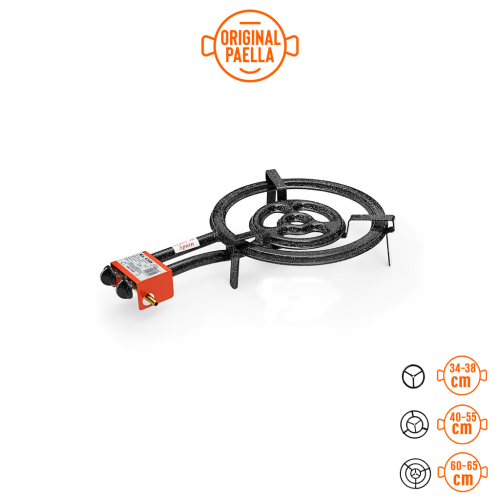 BRÛLEUR PAELLA 40CM HAUTE PUISSANCE +GAS garantie du meilleur prix