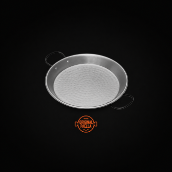 Poele a Paella en Acier Poli 30 cm 4 parts