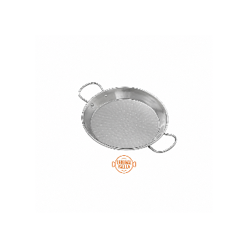 Poele a Paella en Acier Poli