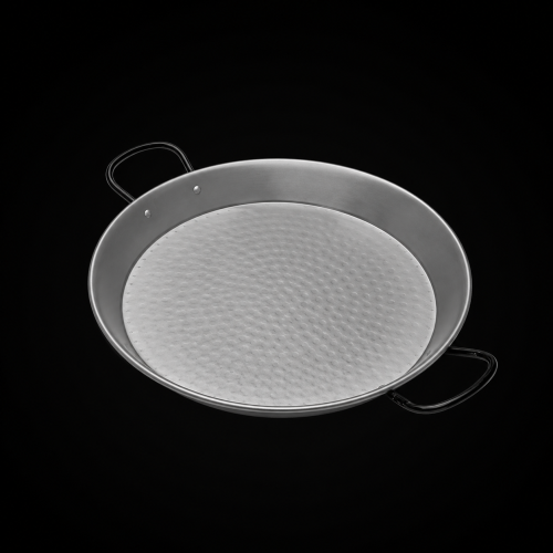 Poele a Paella en Acier Poli