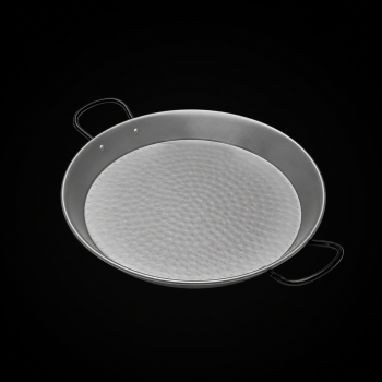 Poele a Paella en Acier Poli