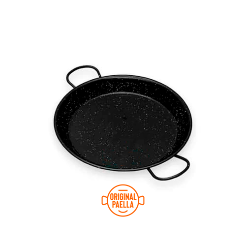 Poele a Paella Emaillé 36 cm pour 4-7 personnes parts Poele a Paella