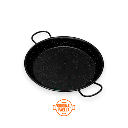 Poele a Paella Emaillé 42 cm pour 7-10 personnes parts Poele a Paella