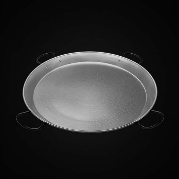Poele a Paella en Acier Poli 100 cm 85 parts Home