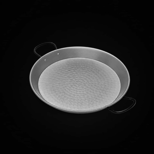 Poele a Paella en Acier Poli 55 cm 16 parts Poele a Paella