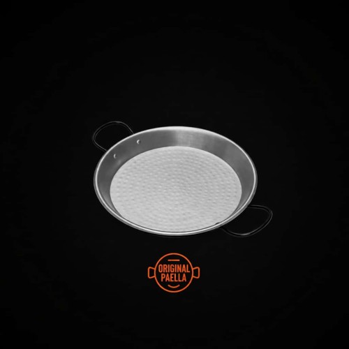 Poele a Paella en Acier Poli 34 cm 6 parts Poele a Paella