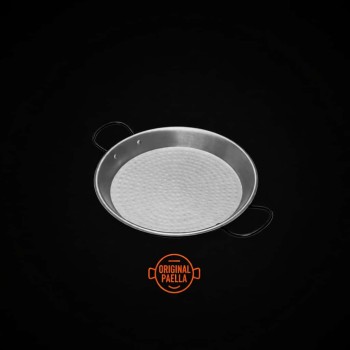 Poele a Paella en Acier Poli 34 cm 6 parts Poele a Paella