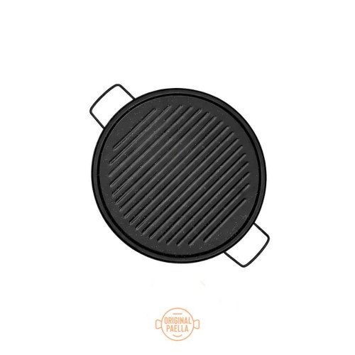 Plancha en acier Emaille ECO 46 cm pour Brûleur au gas Paella