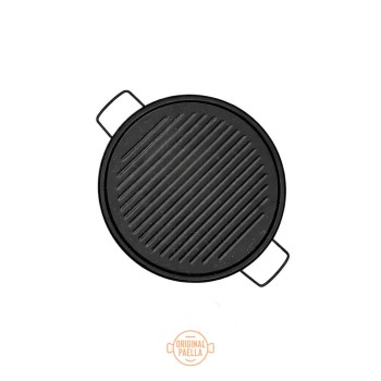 Plancha en acier Emaille ECO 46 cm pour Brûleur au gas Paella