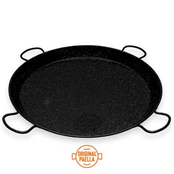 Poele a Paella Acier Emaillé 115 cm 80-120 personnes parts