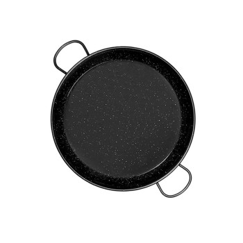 Poele a Paella emaille Induction 42 cm pour 9-10 personnes
