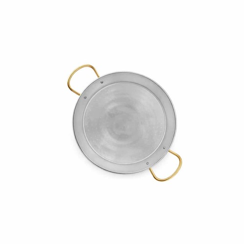 Poele a Paella Inox 42 cm pour 7-10 personnes