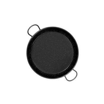 Poele a Paella Emaille Induction 30 cm pour 2-4 personnes