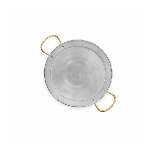 Poele a Paella Inox 50 cm pour 10-14 personnes parts