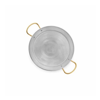 Poele a Paella Inox 55 cm pour 11-16 personnes parts